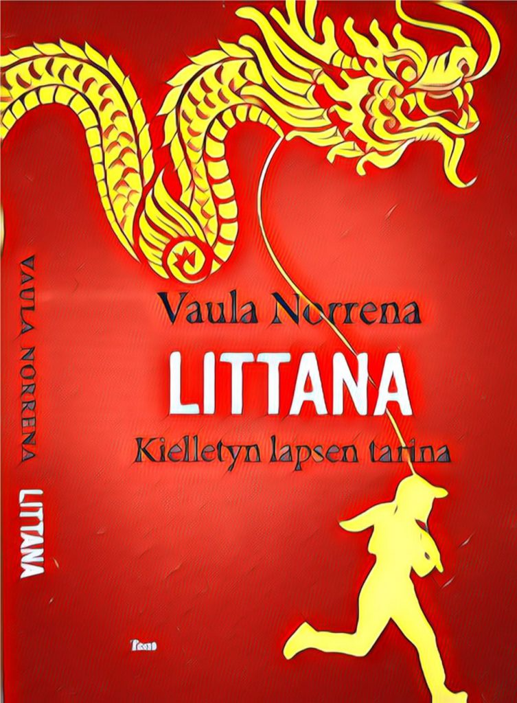 Littana-kirjan kansiluonnos