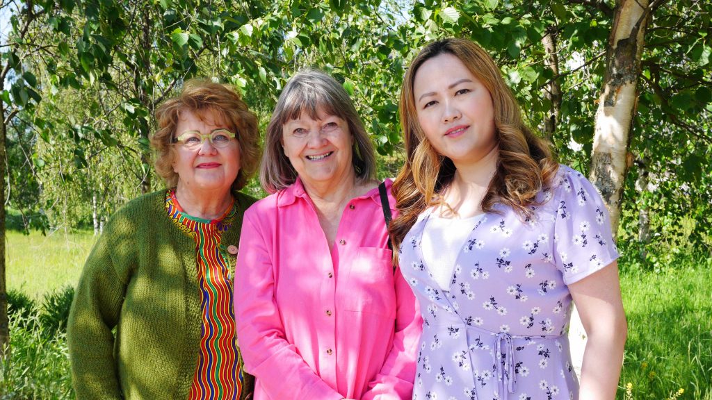 Vaula Norrena, Naisten Pankin Reetta Meriläinen ja Littana-kirjan päähenkilö Jenni Chen-Ye